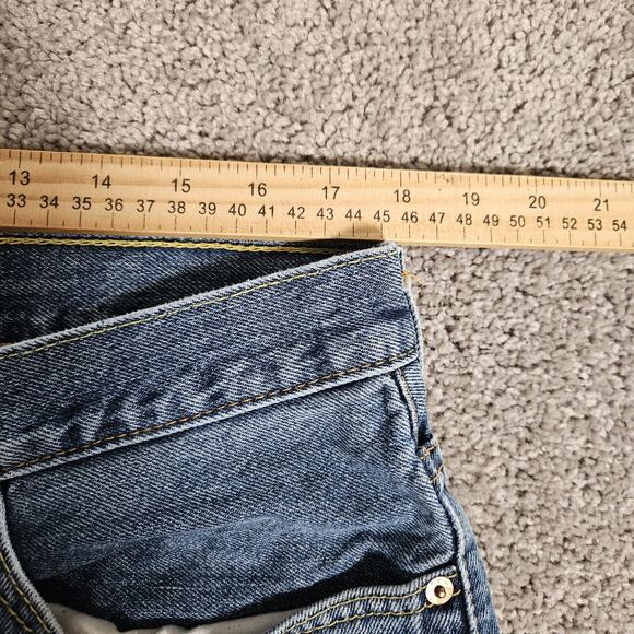 Levis 550 Jeans Mens 36x33 (Tag 38x34) Blue Relaxed Fit Denim Hipster Skater - Picture 8 of 13